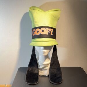 Disney Goofy Hat Walt Disney World Character Hat Adult Plush Goofy Ears Theme